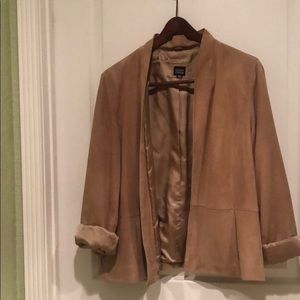 Eileen Fisher Suede Jacket